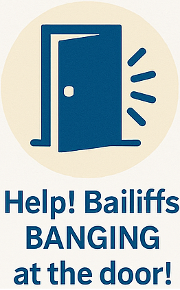dealing with bailiffs